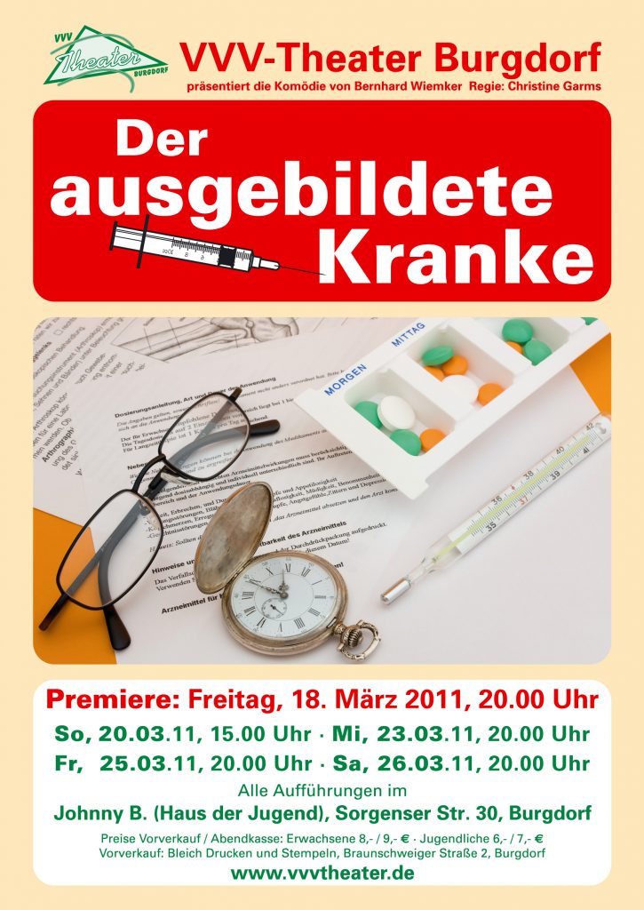 ausgebildete Kranke